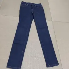 GU レディース スキニーデニムパンツ インディゴブルー