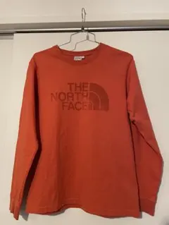 THE NORTH FACE オレンジ レディースLサイズ 長袖Tシャツ