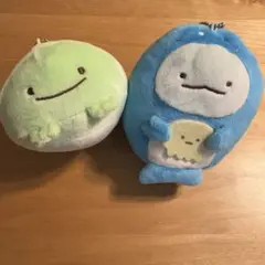すみっこぐらし　ぬいぐるみキーホルダー2点セット