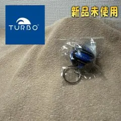 【新品】TURBO 水球ボール キーホルダー ブルー/ブラック