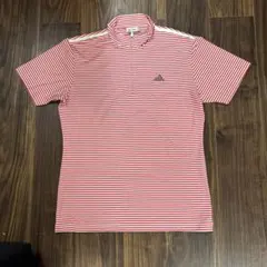 値下げadidas GOLF アディダスゴルフ 半袖　ハーフジップ ゴルフシャツ