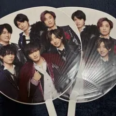 SixTONES うちわ 2枚セット Johnny's Countdown