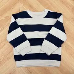 H&M 90 2y トップス　スウェット　トレーナー　ボーダー