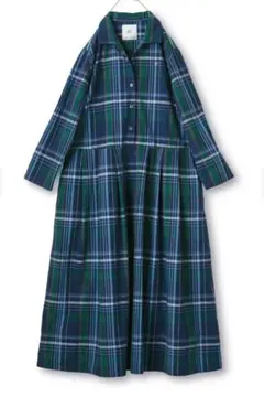 サニークラウズ ponさんのマドラスチェックワンピース