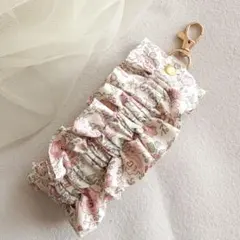 《新春セール！！》スマホストラップ【リバティ＊フェリシテ ピンク使用】