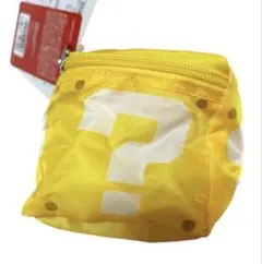 USJ限定★ハテナブロック アイテム総柄 エコバッグ ポーチ付き スーパーマリオ