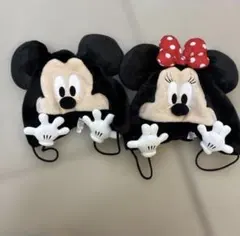 ミッキーマウス ミニーマウス　ファンキャップ　セット　ディズニー