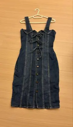 Lily Brown デニムサロペット ワンピース LWF0174021のサムネイル