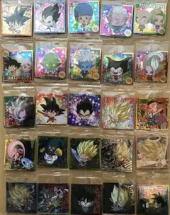 ドラゴンボールシールウエハース２５枚セット