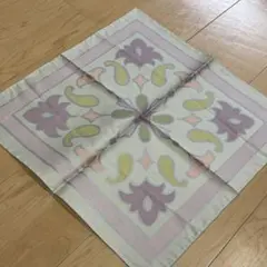 ジムトンプソン　スカーフ　ライトグリーン　花柄　　小さめサイズ　no.47