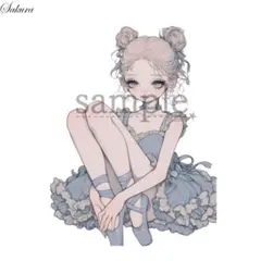 【SA-369】Sakura＊オリジナル♡人物ステッカー