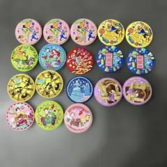 ディズニー刺繍缶バッジ2 18個セット