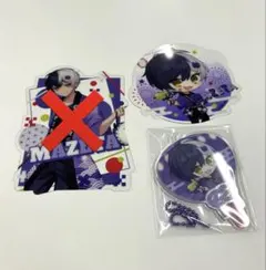 まぜ太 ダイカットクリアカード アクリルキーホルダー