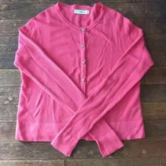 ザラZARA　長袖カーディガン ピンク　Sサイズ