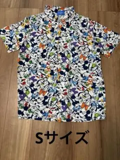 ディズニーリゾート　アロハシャツ　ミッキーフレンズ　Sサイズ