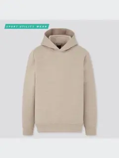 美品ユニクロ　ウルトラストレッチドライスウェットプルパーカ