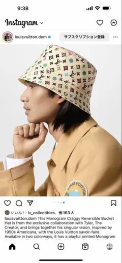 2026年最新】LOUIS VUITTON メンズ ハットの人気アイテム - メルカリ