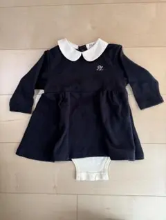 POLO Baby ネイビー ワンピース 70サイズ