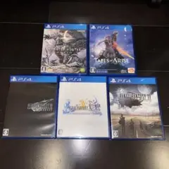 PS4 ゲームソフト 5本セット