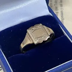 英国 イギリス ヴィンテージ 9k 9金 シグネットリング - メルカリ
