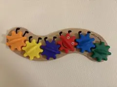Melissa & Doug Rainbow Caterpillar 知育玩具