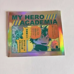 ヒロアカ オーロラステッカー 緑谷出久＆爆豪勝己 C