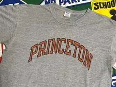 アメリカ製チャンピオンビンテージカレッジプリントTシャツ80s80年代トリコタグ