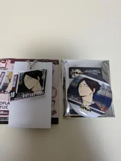 ハイキュー　角名倫太郎　缶バッジ・アクキー