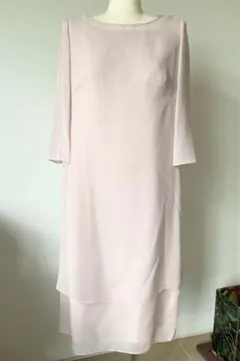 SOIR DOLCE　ソワール ドルチェ　シアーレイヤードドレス