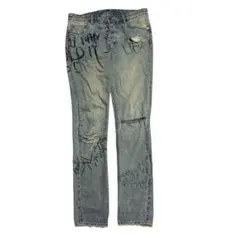 ksubi クスビ グラフィティデニム 32 アシッドウォッシュ ストリートのサムネイル