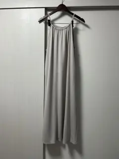 ミスティック　グレー キャミワンピース ロングワンピース