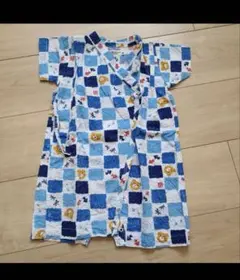 美品　ホットビスケッツ　ロンパース　甚平