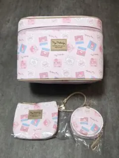 新品未使用　　バニティケース　バニティポーチ　しまむら　サンリオ