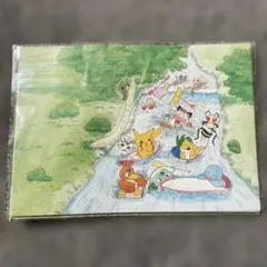 【未開封】ポケモン　ポストカード　ゴールド