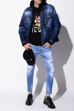 21AW DSQUARED2　Tidy Biker Jean　48