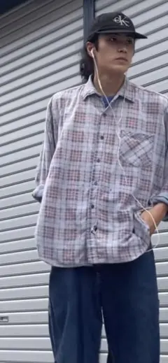 Calvin Klein Jeans ブラックキャップ fuji着用