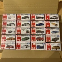 ハ*ビ様 【新品未開封】赤箱トミカ20個セット 楽天市場】【送料無料】【福袋】【玩具】トミカ赤箱ミニカー20個セット