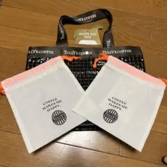 TULLY'S HAPPY BAG 2026 トートバッグ+巾着2