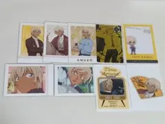 名探偵コナン　安室透　降谷零　バーボン カード　ステッカー　まとめ売り