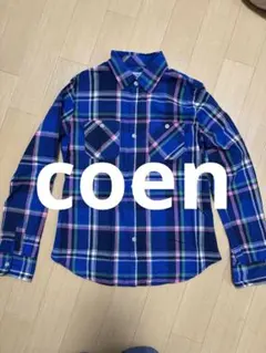 コーエン　チェックシャツ