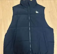 Mark Gonzales ダウンベスト 黒 リバーシブル