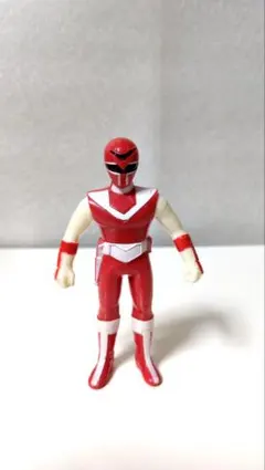 光戦戦隊マスクマン レッドマスク 12cmソフビ 当時物 - メルカリ