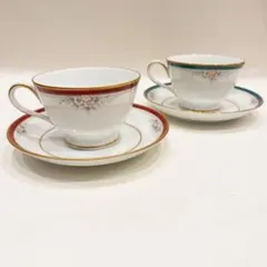 Noritake VILLA HAVEN ノリタケカップ&ソーサー2客