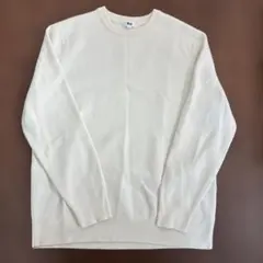 UNIQLO アイボリー クルーネックセーター XL