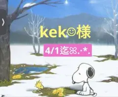 kek☺︎︎様 専用ページ