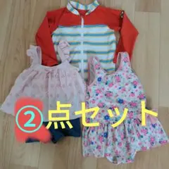 水着　1点、ラッシュガードの2点セット