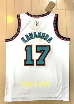 NBA 河村勇輝 KAWAMURA ユニフォーム ♯17 白 ホワイト Lサイズ