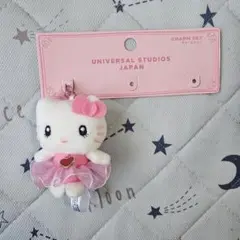キティちゃん ぬいぐるみ ユニバ USJ ピンク チャームのサムネイル