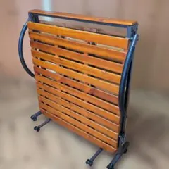 木製折りたたみベッド シングル　直接取引きのみ
