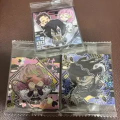 鬼滅の刃 ディフォルメシールウエハース 其ノ十四 伊黒小芭内 甘露寺蜜璃 SR